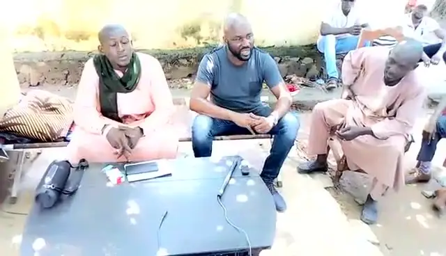 Return of traders to the KM5 market: ANA president Harouna Douamba and the Association des Sans Voix Centrafricains pour la Paix work for a full restart of activities
