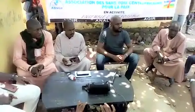 Action de l’ONG ANA en Centrafrique